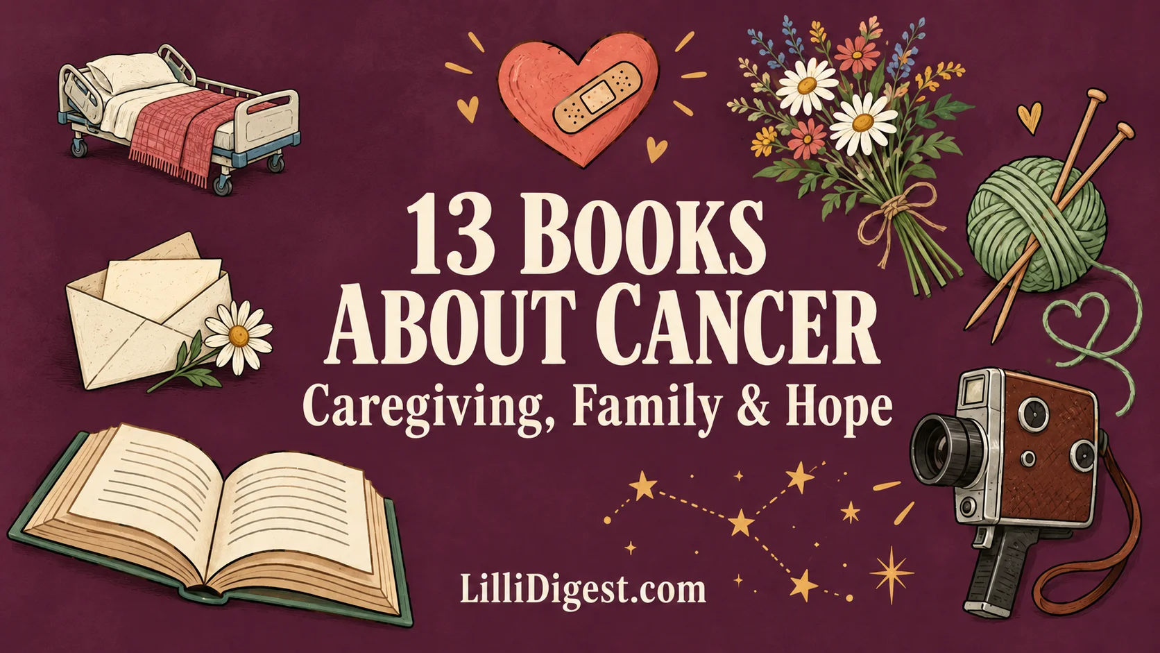 13 Books About Cancer, Caregiving, and Hope