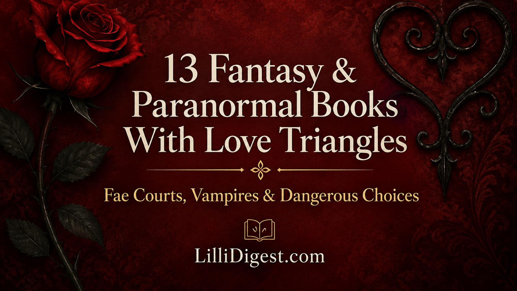 13 Fantasy and Paranormal Books With Love Triangles