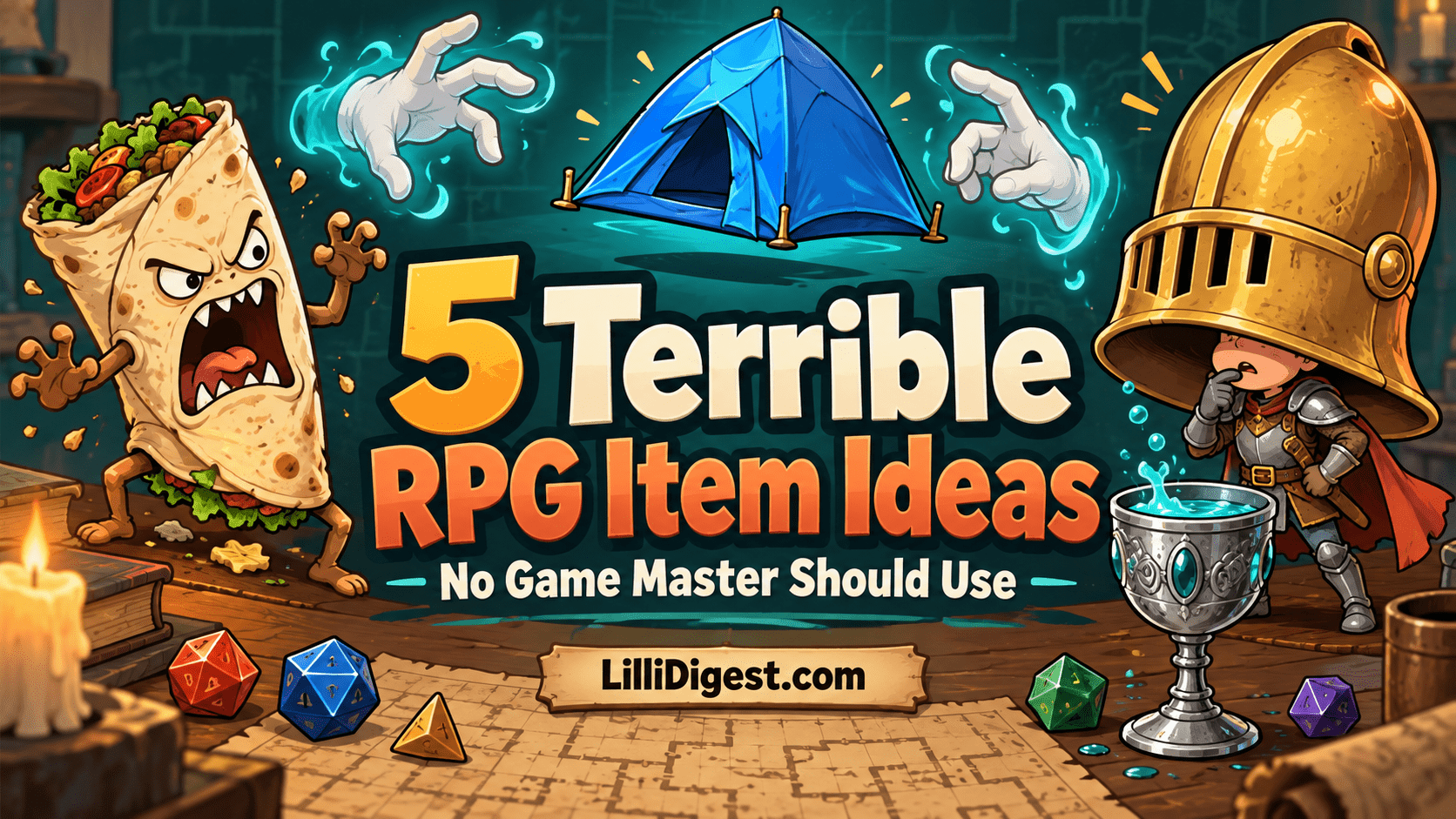 5 Terrible RPG Item Ideas No Game Master Should Use