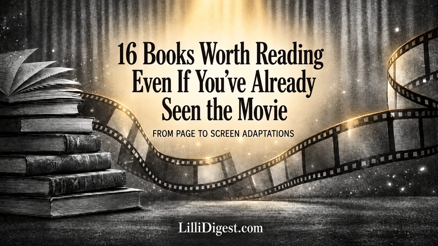 16 Books Worth Reading Even If You’ve Already Seen the Movie