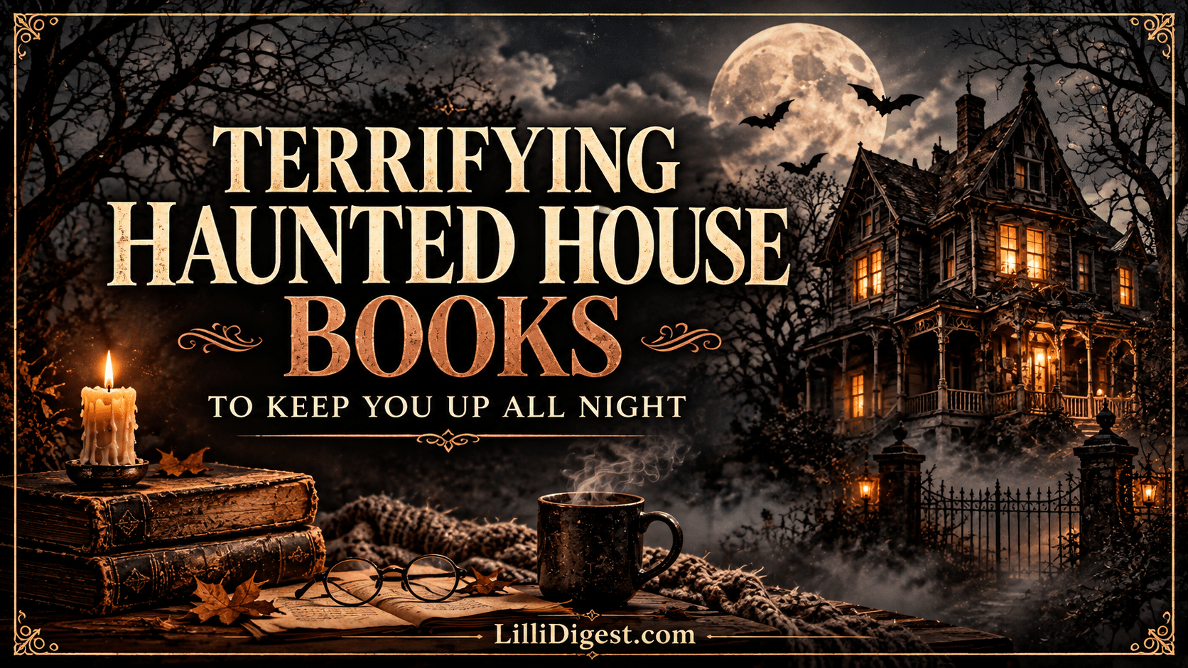Terrifying Haunted House Books to Keep You Up All Night