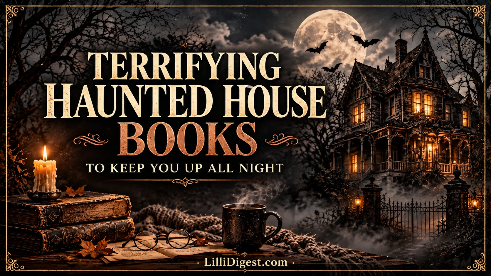 Terrifying Haunted House Books to Keep You Up All Night