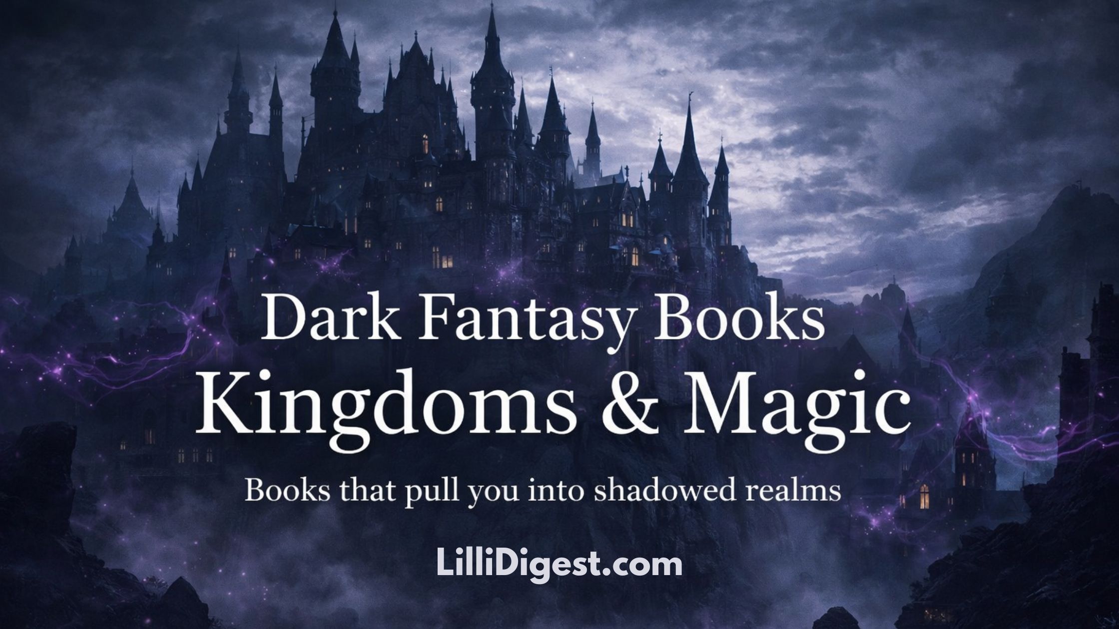 Dark Fantasy Books Set in Magical Kingdoms