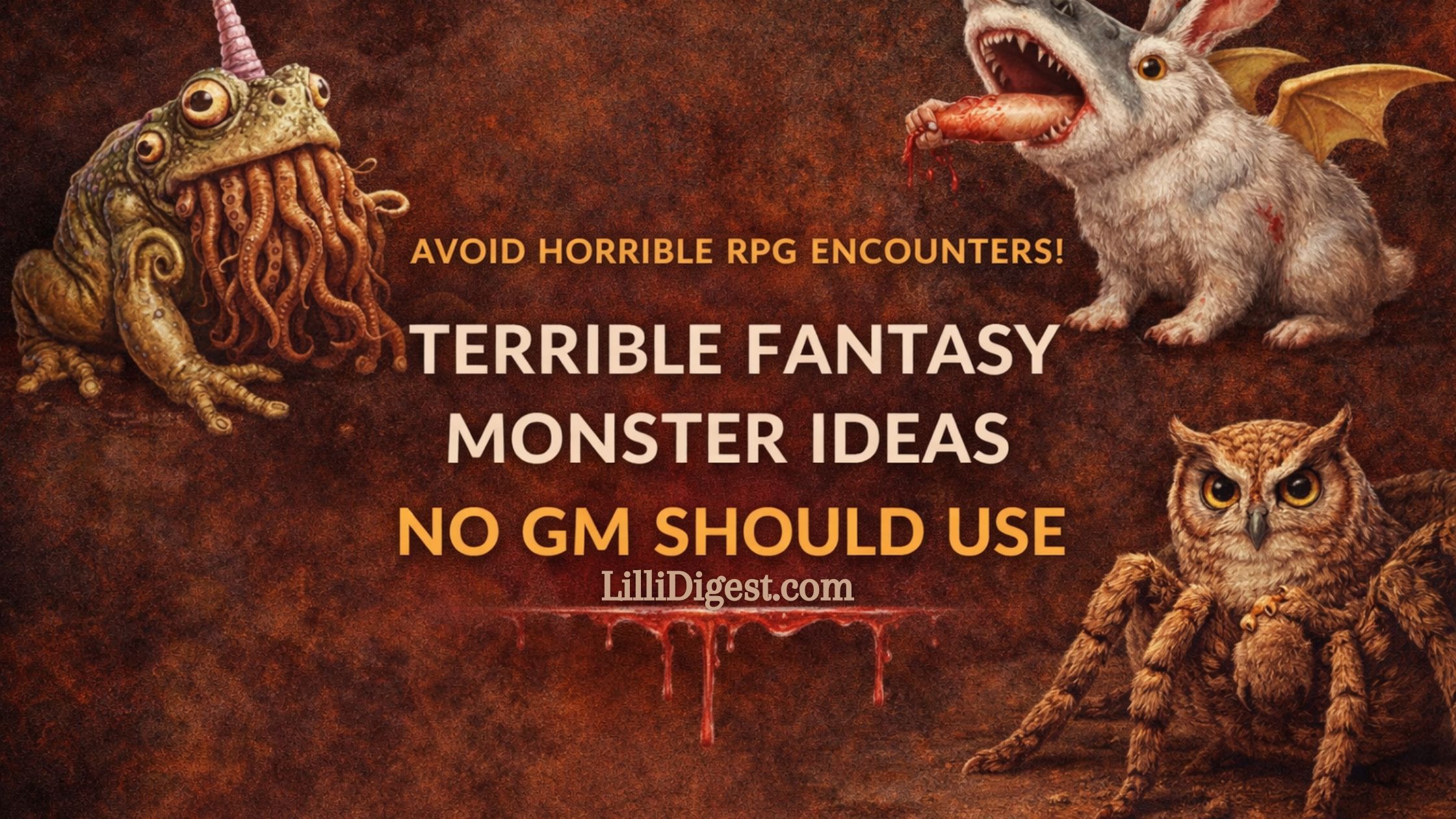 Terrible RPG Monsters & Animal Ideas No GM Should Use