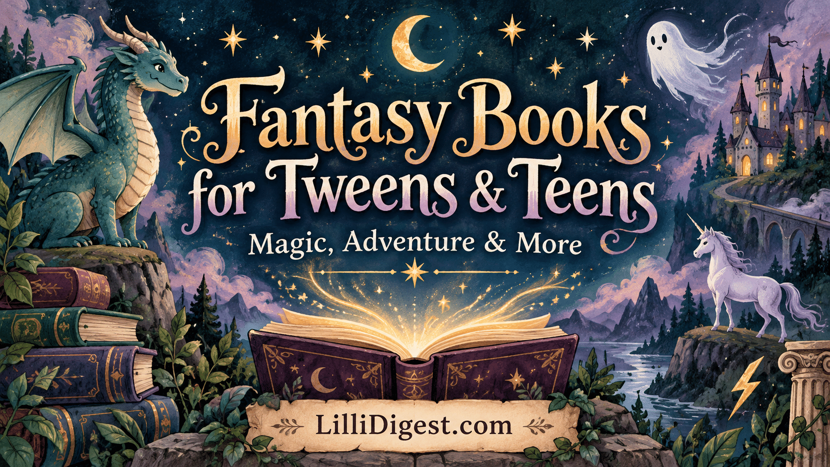 Fantasy Books for Tweens and Teens: Magic, Adventure & More