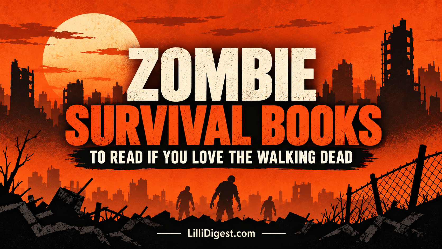 Zombie Survival Books to Read If You Love The Walking Dead