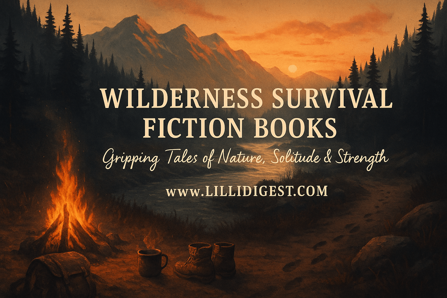 Wilderness Survival Fiction Books
