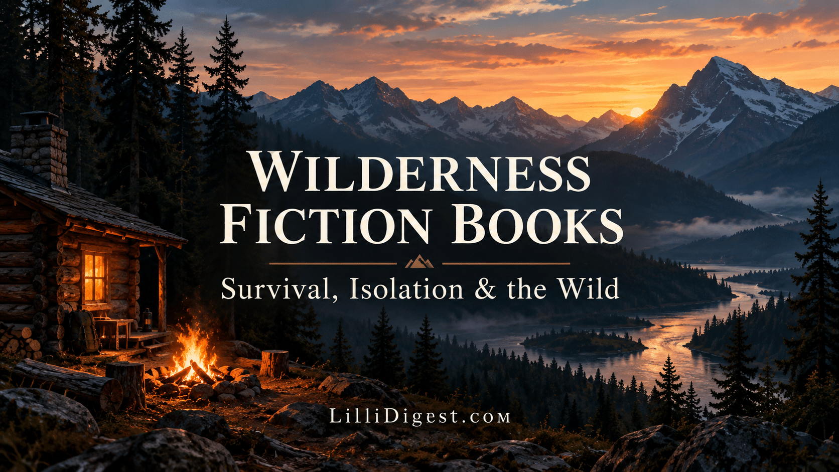 15 Wilderness Fiction Books About Survival, Isolation & the Wild