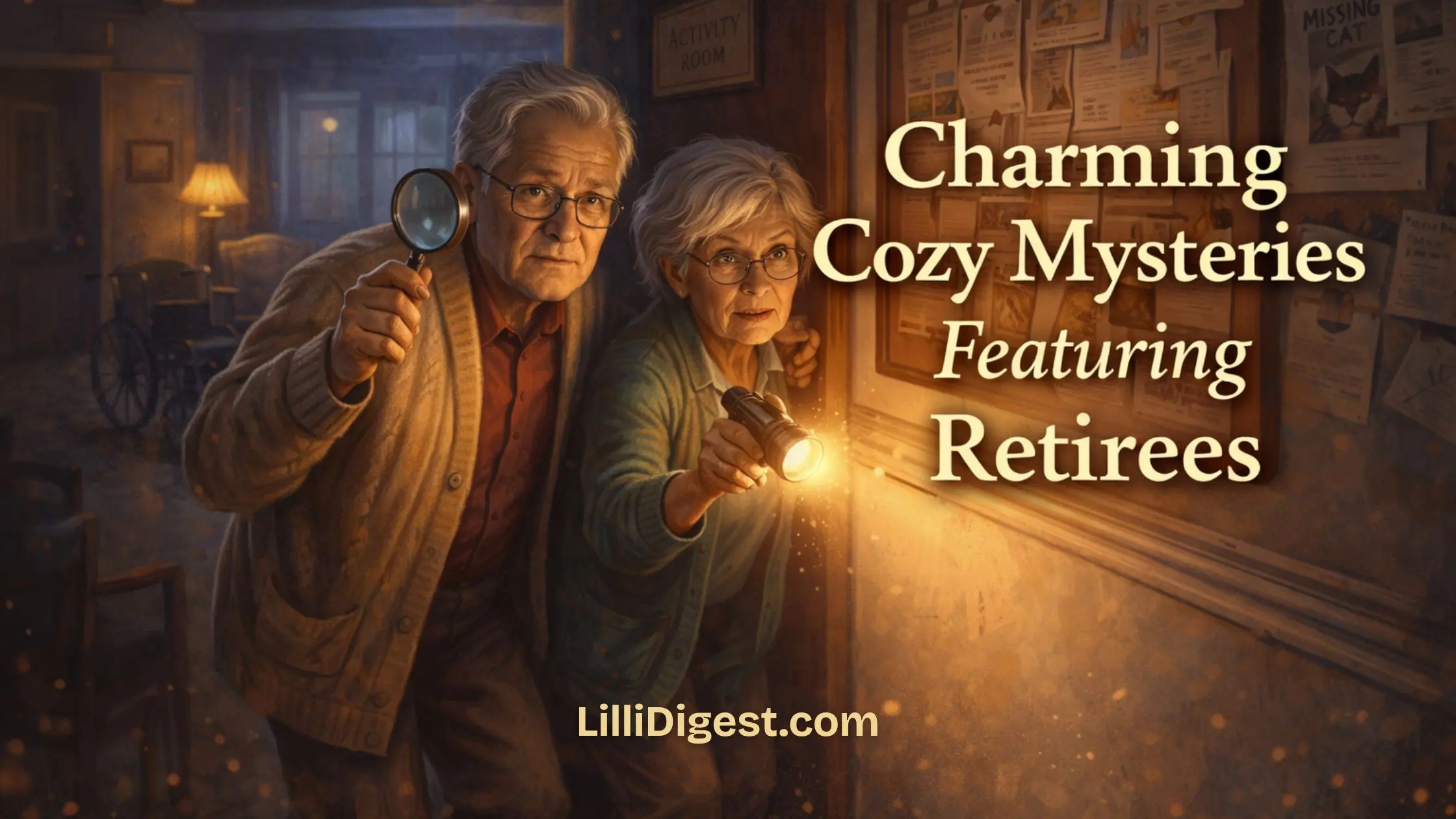 Charming & Cozy Mysteries Featuring The Elderly - Don't Underestimate These Retirees