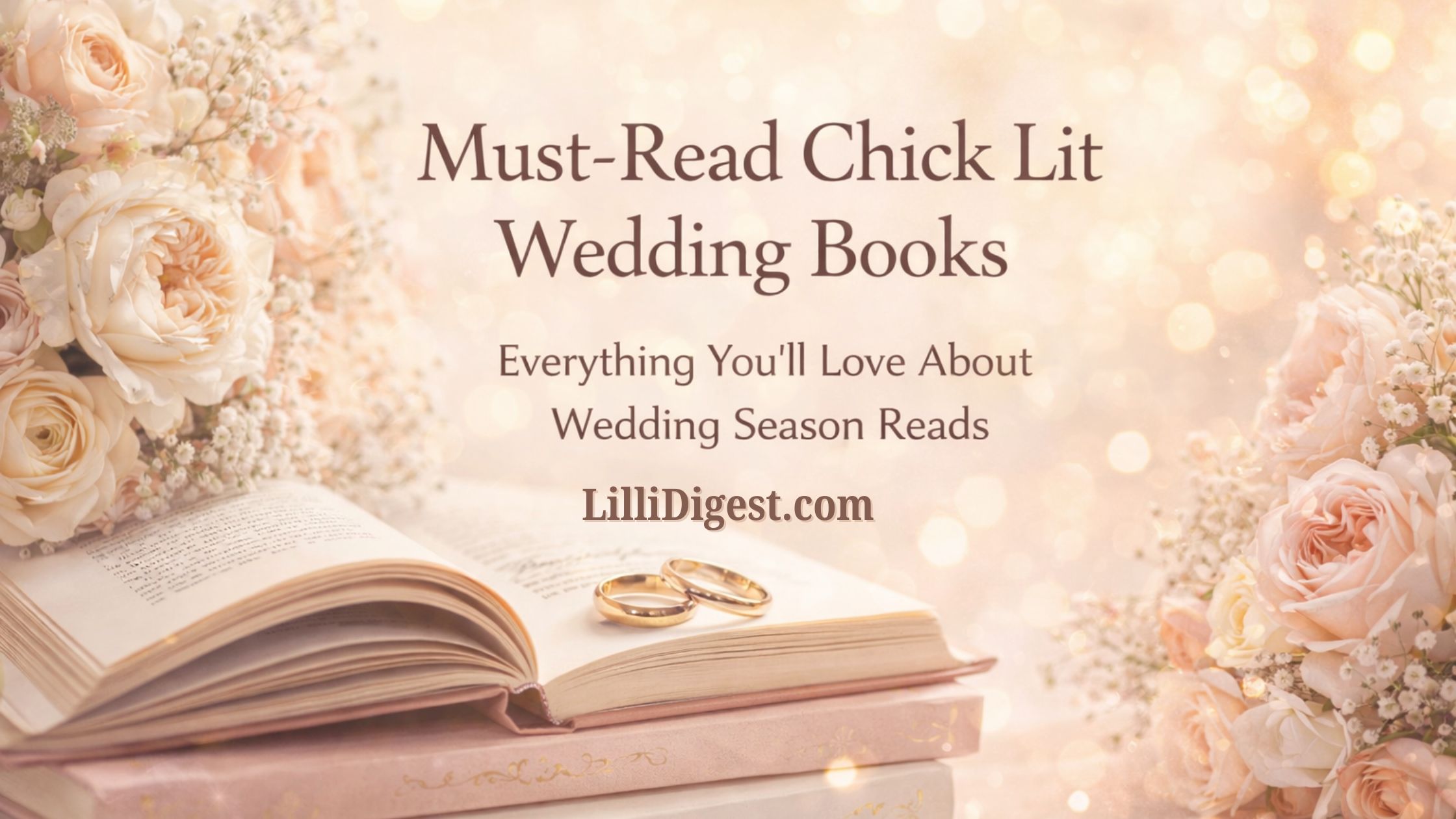 Say ‘I Do’ to These Must-Read Chick-Lit Wedding Books