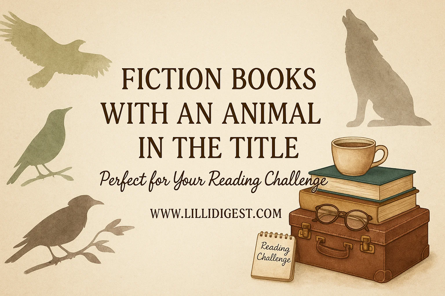 Fiction Books With An Animal In The Title