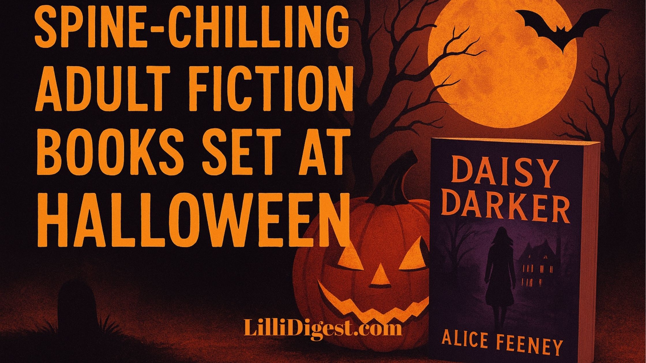 Chilling Adult Fiction Books Set at Halloween