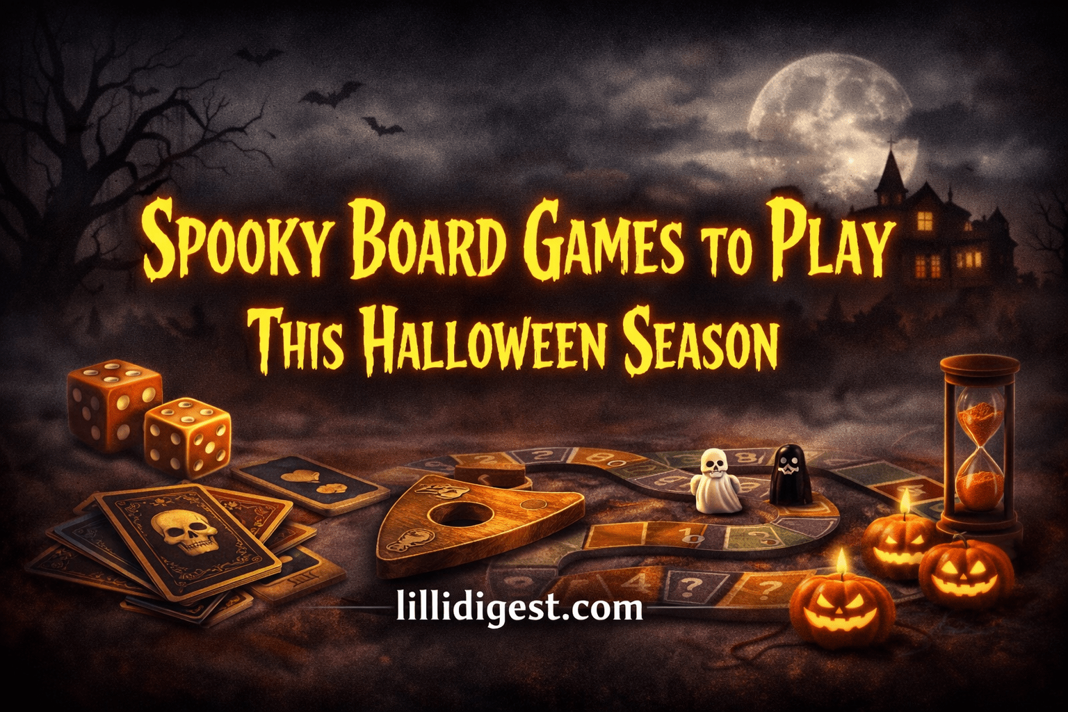 Spooky Board Games to Play This Halloween Season