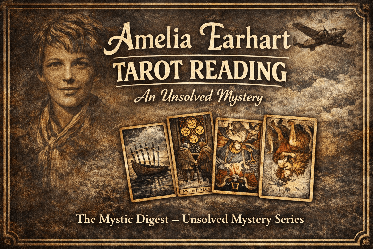Amelia Earhart: An Unsolved Mystery Tarot Reading
