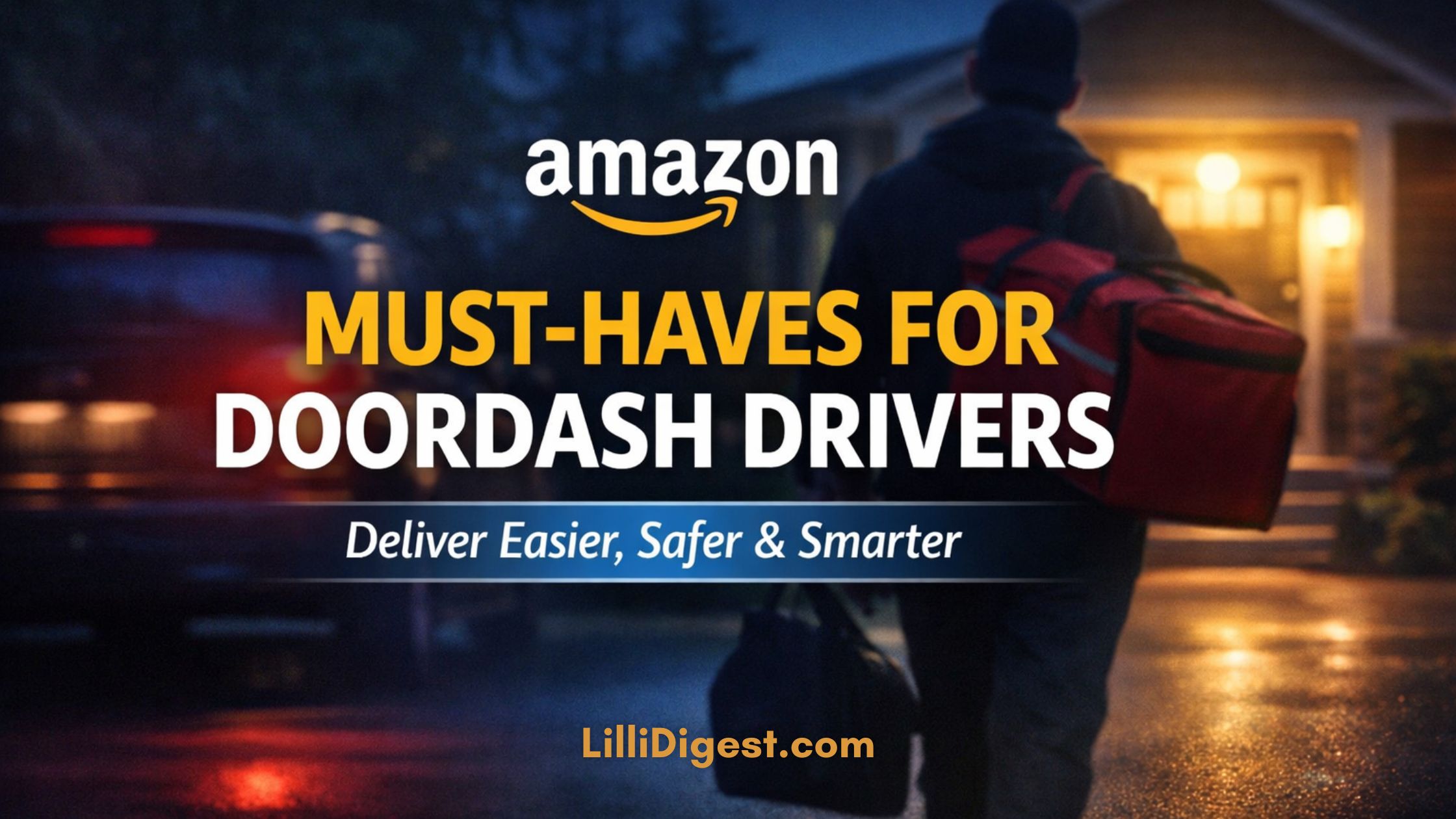Amazon Must-Haves That Make DoorDash Driving Easier, Safer, & Less Stressful