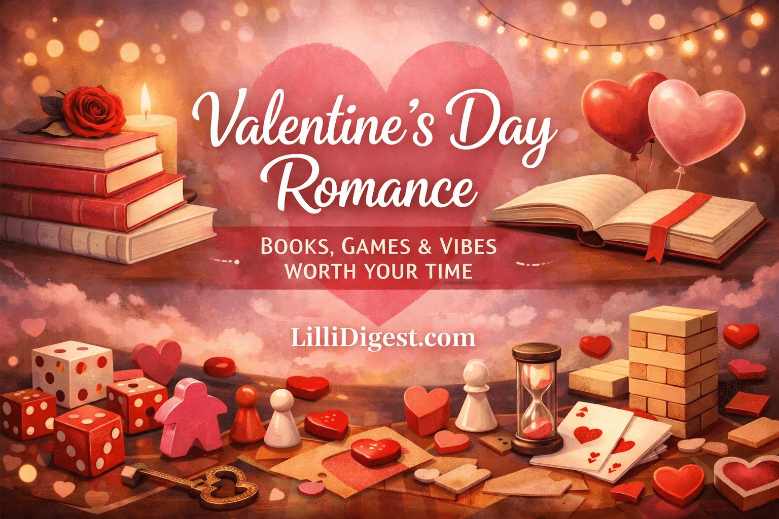 💘 Valentine’s Day Romance: Books, Games & Vibes Worth Your Time