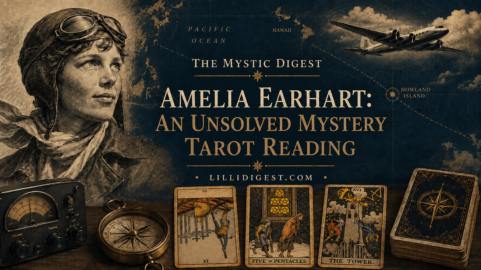 Amelia Earhart: An Unsolved Mystery Tarot Reading