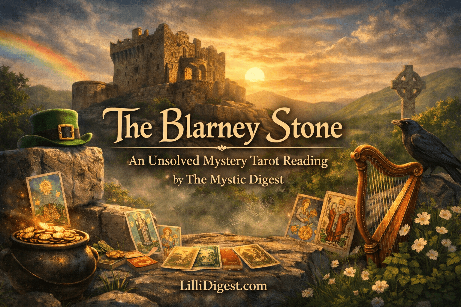The Blarney Stone: An Unsolved Mystery Tarot Reading