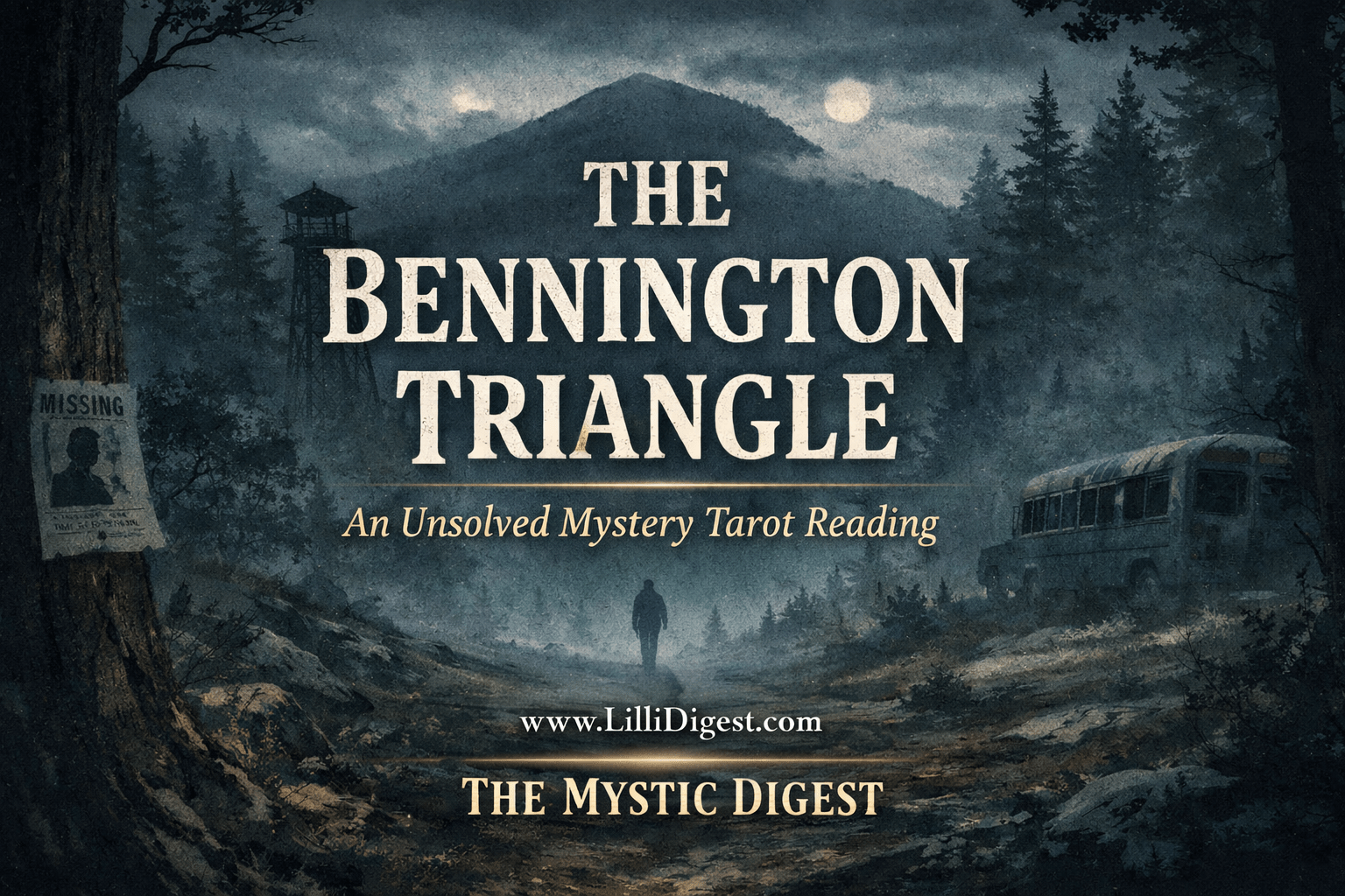 The Bennington Triangle: An Unsolved Mystery Tarot Reading