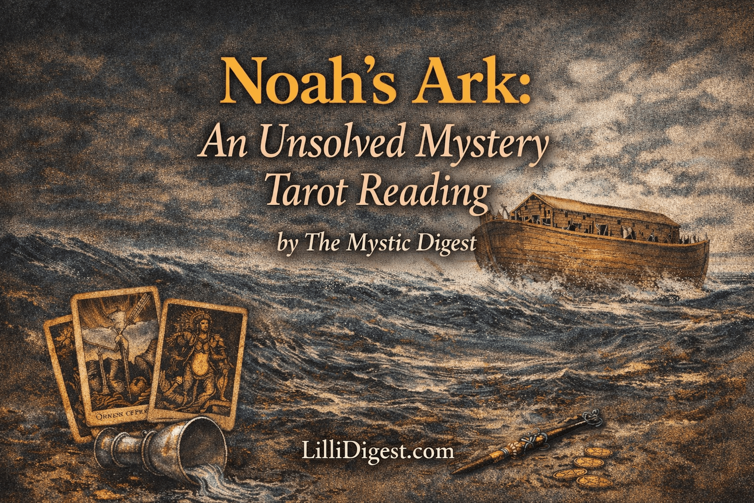 NOAH’S ARK: AN UNSOLVED MYSTERY TAROT READING