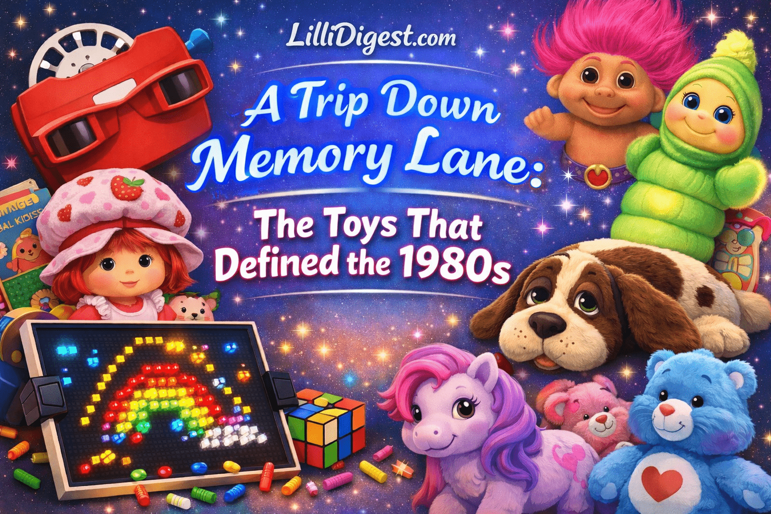 A Trip Down Memory Lane: The Toys That Defined the 1980s