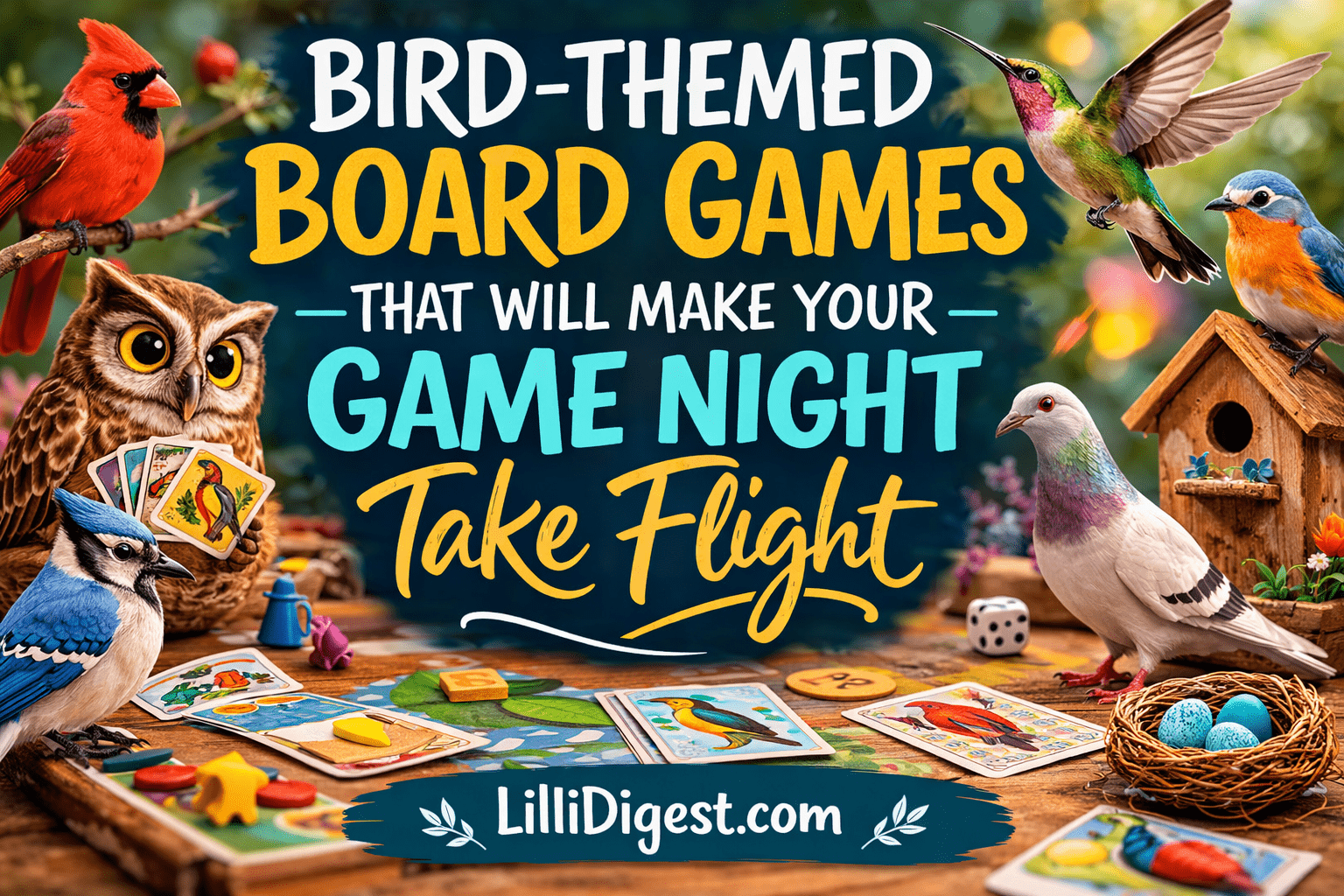 Bird-Themed Board Games That Will Make Your Game Night Take Flight