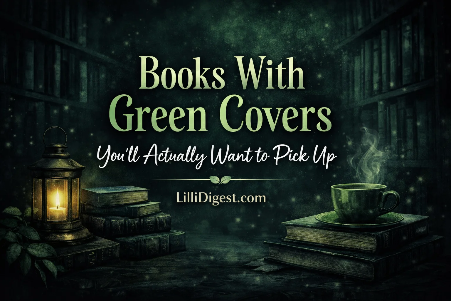 Books With Green Covers You’ll Actually Want to Pick Up