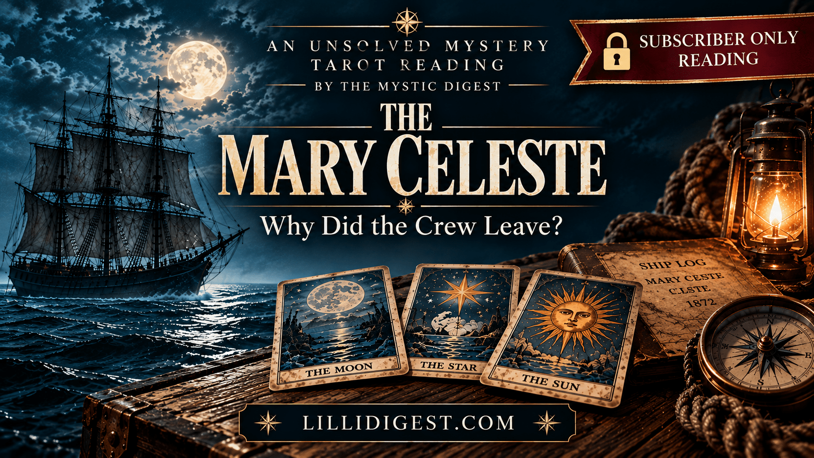 The Mary Celeste: An Unsolved Mystery Tarot Reading