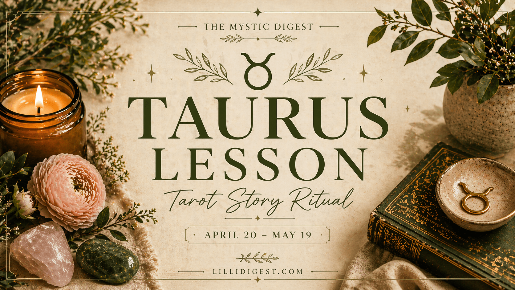 The Taurus Lesson: Tarot Story Ritual