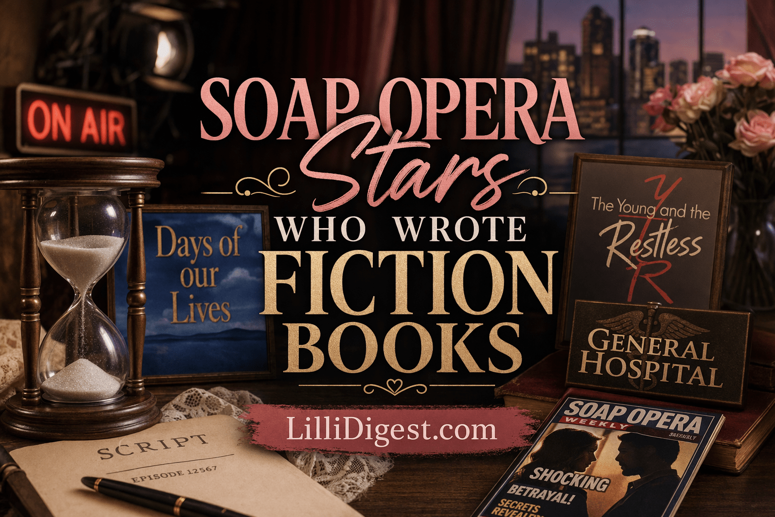 Soap Opera Stars Who Wrote Fiction (And Yes, I’m Adding These to My TBR)