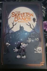 Photo of The Skeleton Dance Arcana tarot deck, used for the One Card, One Episode: Tarot Through the Lens series on Dark Shadows.