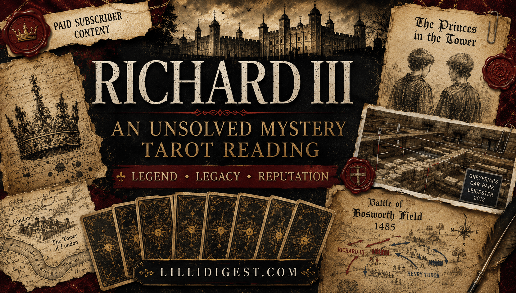 Richard III: An Unsolved Mystery Tarot Reading