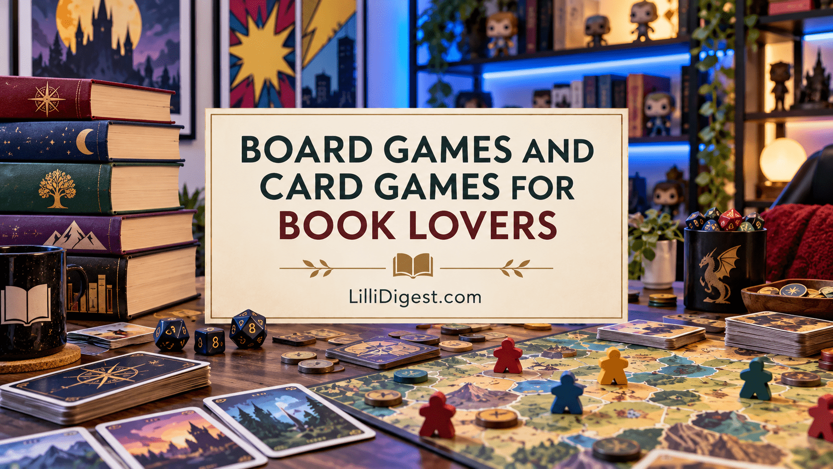 Board Games and Card Games for Book Lovers